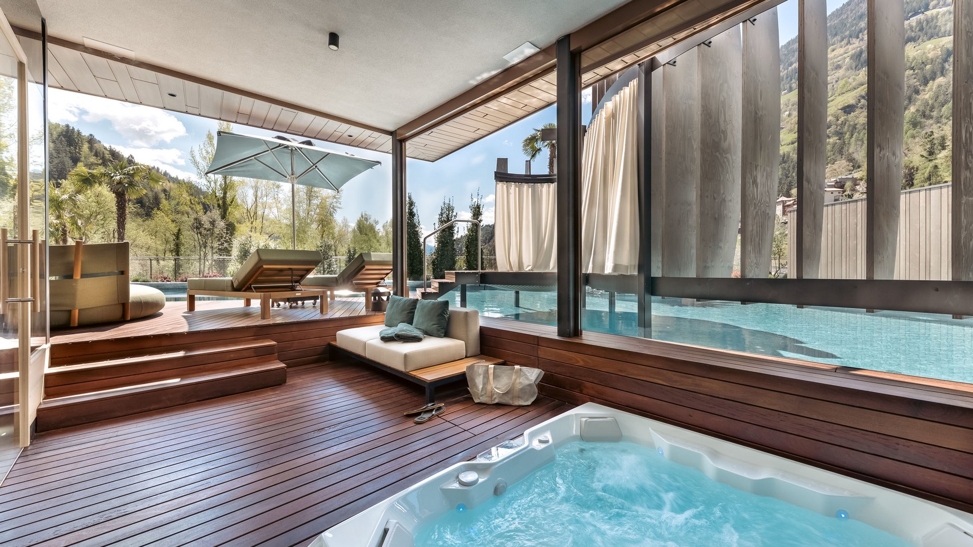 Luxury suites at the Quellenhof See Lodge