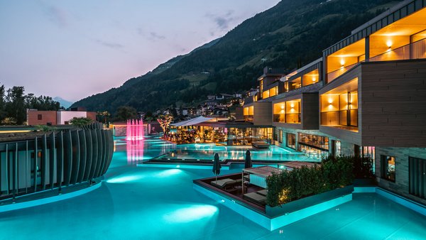 Images of the luxury lodge in South Tyrol