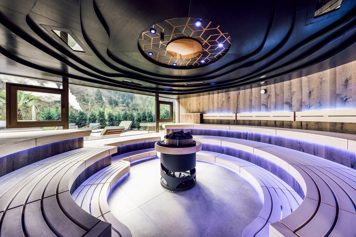 A luxurious day spa in South Tyrol