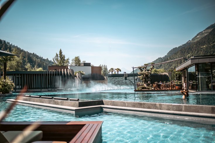 A luxurious day spa in South Tyrol