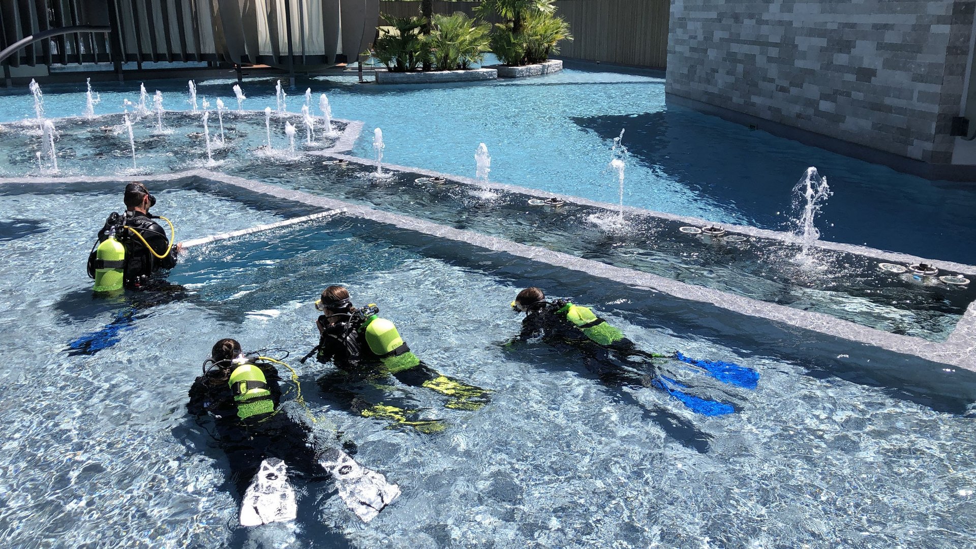 Unterwasserabenteuer in der Quellenhof See Lodge