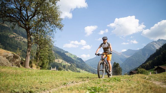 Im Passeiertal Radfahren: wunderschön