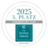 Connoisseur Circle 3. Platz 2025 - BESTEN HIDEAWAYS MIT FLAIR