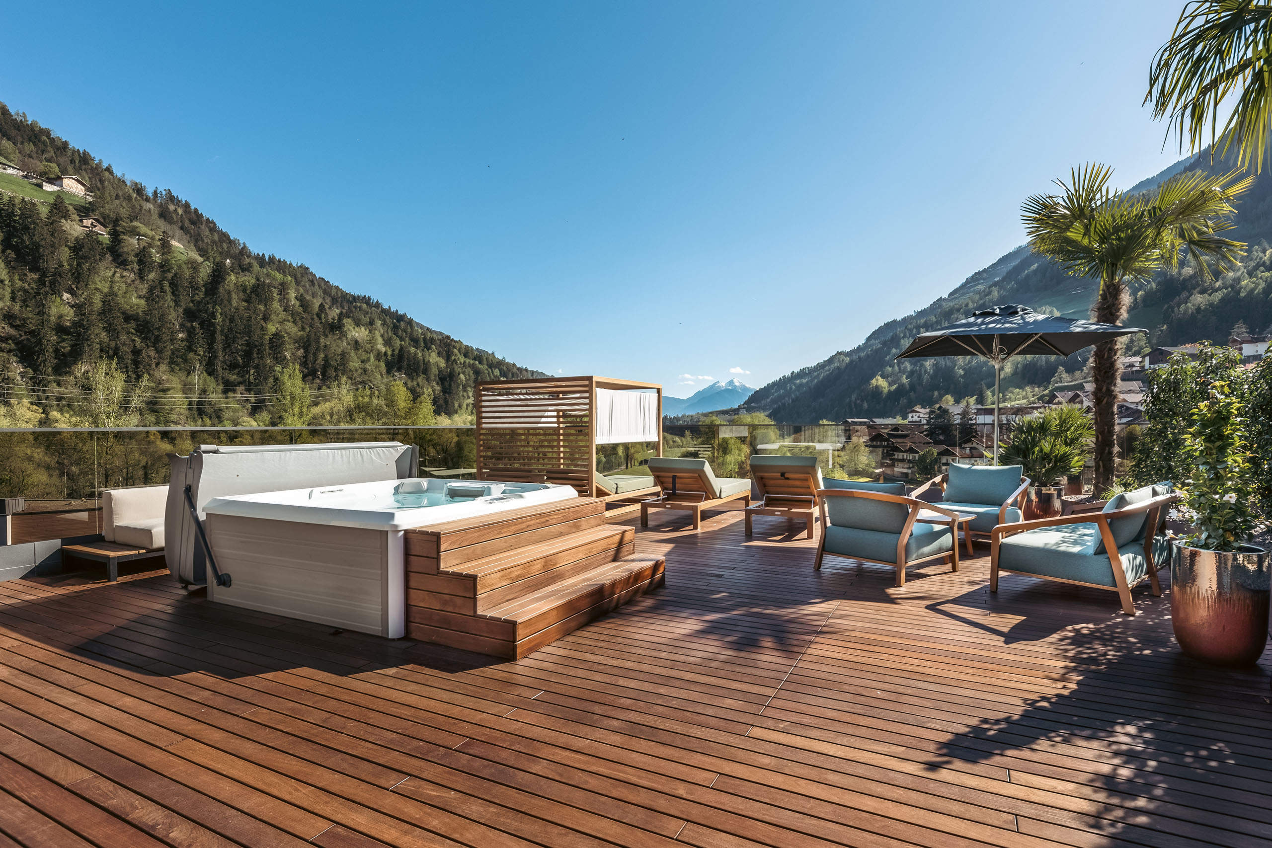 Luxury suites at the Quellenhof See Lodge